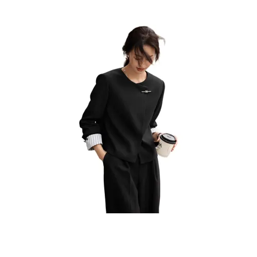 Mo Han Yi Mei Бизнес-костюм женский черный