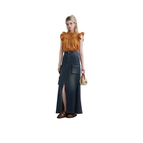 JORYAweekend Denim Long Skirt Women's