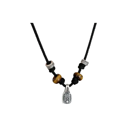 TUTAE Сплав Ожерелья Унисекс Черный