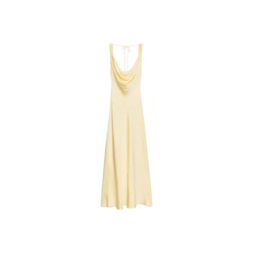 ZARA ZW Series Желтые Женские Слиплатья