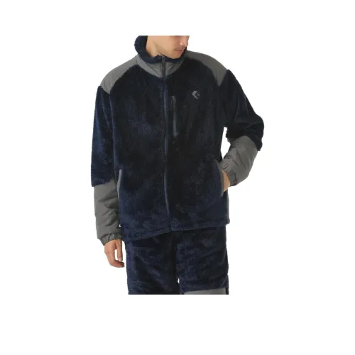 Конверс Velvet Feel Куртка Мужская Синяя