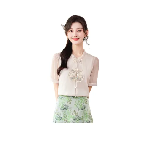 Like The Age Of Water Рубашка Женская Бежевая