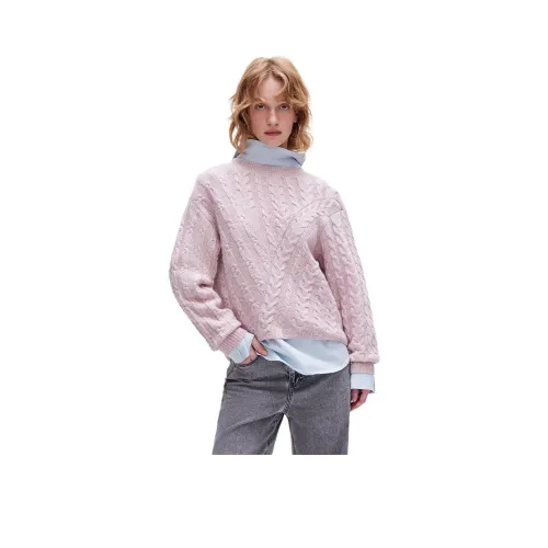 ONLY C35 Лепесток Фиолетовый Женские Трикотаж