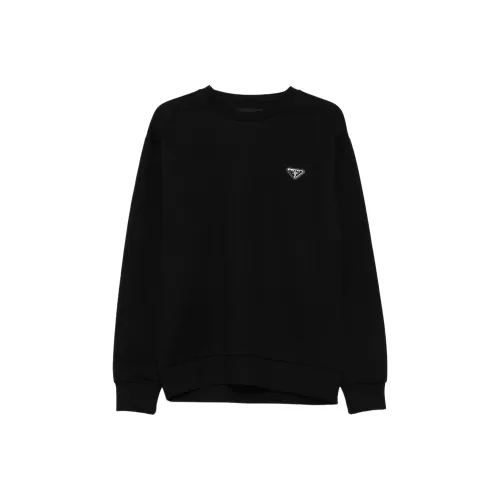 PRADA Мужские черные свитшоты