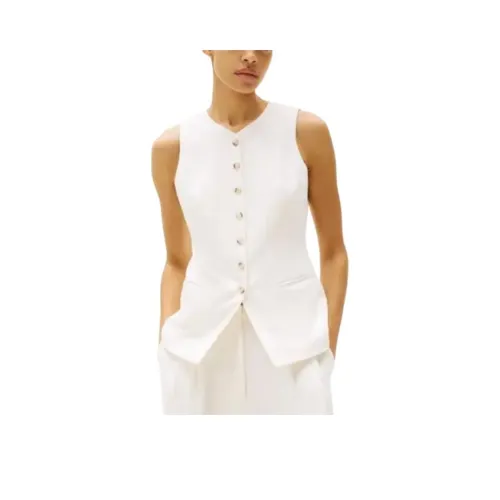 Tommy Hilfiger Слоновая кость Женские Майки