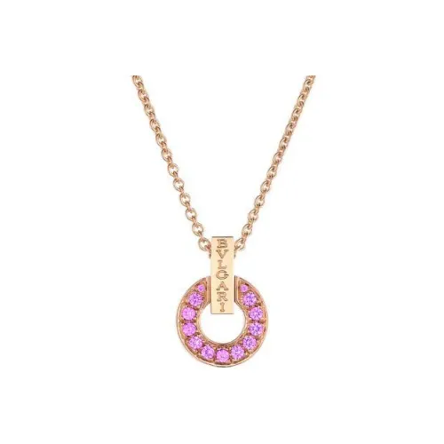 BVLGARI Series 18К Розовое золото Ожерелья Унисекс