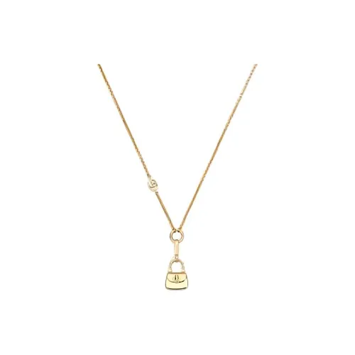 GUCCI Bamboo 1947 Металл Стекло Жемчужные ожерелья Унисекс Золотой