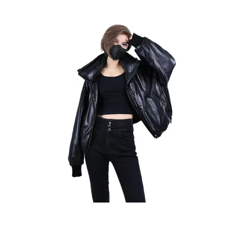 YAYA Cropped Loose Fit Down Jacket Women's