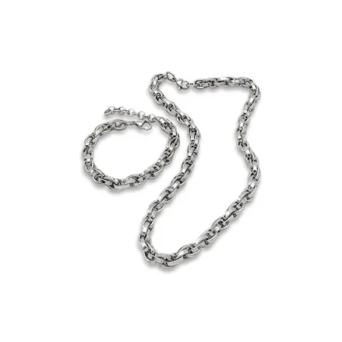 LuluCanaan Титановые стальные ожерелья для мужчин