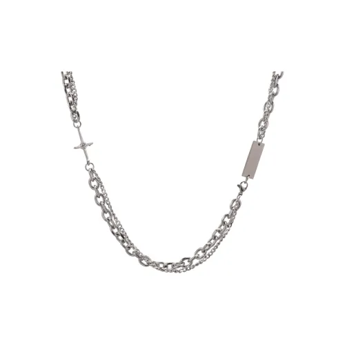 COKKCO Титановые стальные ожерелья унисекс