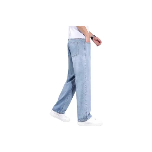 VSSYR Светло-синие унисекс джинсы