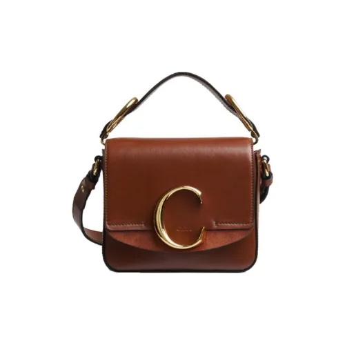 Chloe Сумка из коровьей кожи сумка через плечо сумка через плечо мини женская коричневый