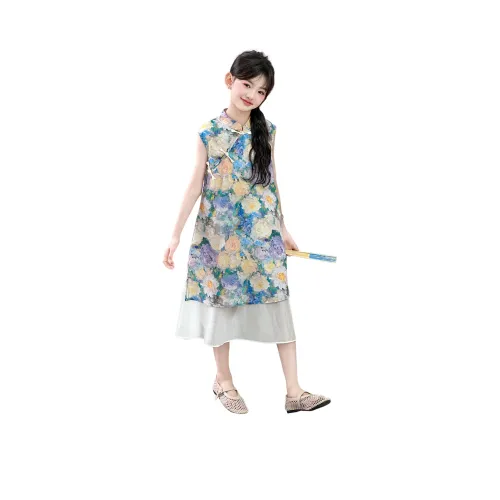 LANZA Фиолетовые Платья для Детей