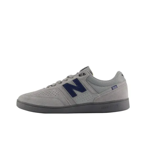 New Balance NB Numeric Brandon Westgate 508 Устойчивые к истиранию Низкие Кроссовки для скейтбординга Унисекс Серый