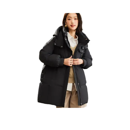 Emodues Пуховик Женские Черный