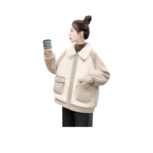 Cypress House Пуховая куртка Женская Бежевый Хаки