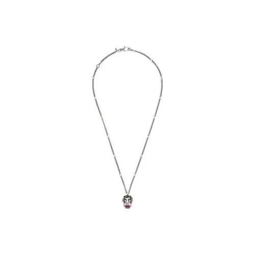 GUCCI Фиолетовый Кристалл Кулоны Унисекс Серебряный