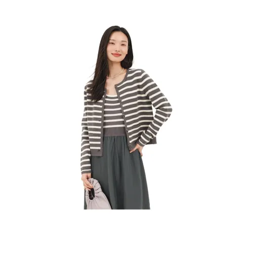 Fragment Трикотаж Женский Серый Белый