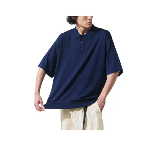 FREAK'S STORE Поло Мужское Морской Синий