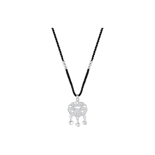 CLARKIA FLOWER Медные Ожерелья Женские Серебряные