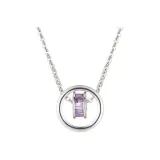 Серебряная вращающаяся подвеска