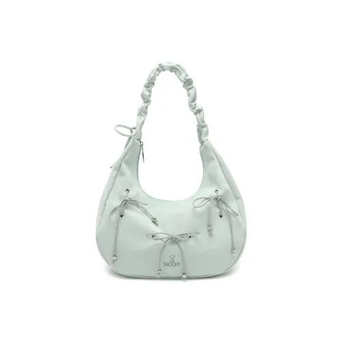 SNOOPY PU (полиуретан) Сумка через плечо Женская Зеленая