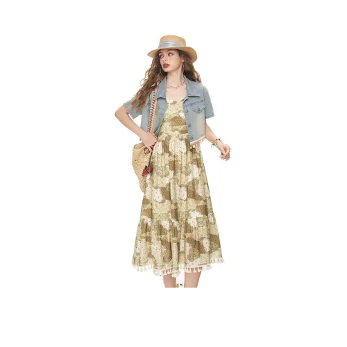 ELF SACK Короткий рукав Платье Женское