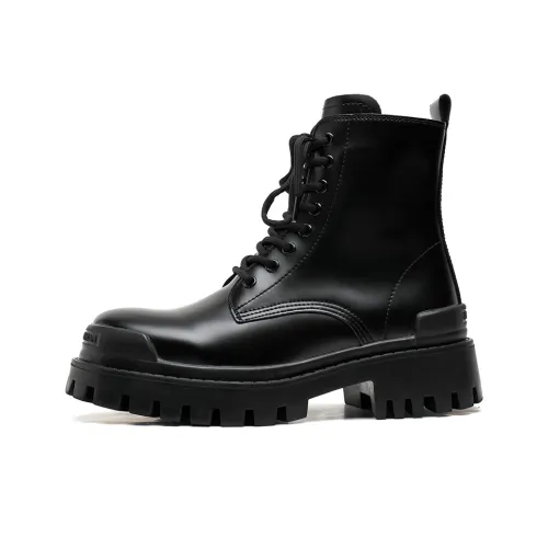 ZHENRAN Crew Martin Boot Мужской Черный