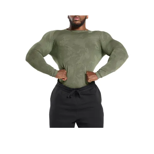 GYMSHARK Зеленый Мужской T-Рубашки