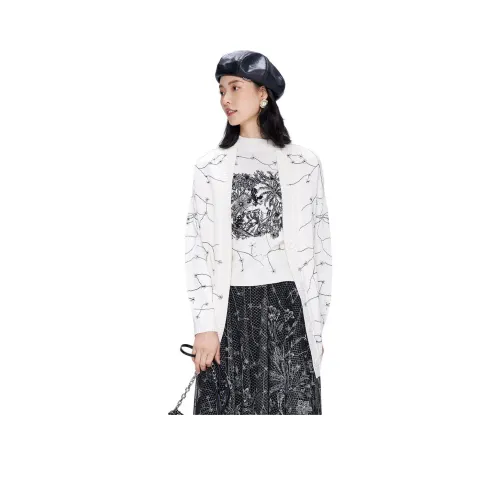 BBLLUUEE Трикотаж Женский Полумесяц Белый