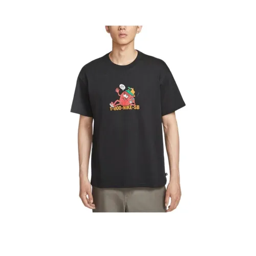 Nike Мужские черные футболки