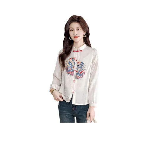 Cypress House Рубашка Женская Абрикос