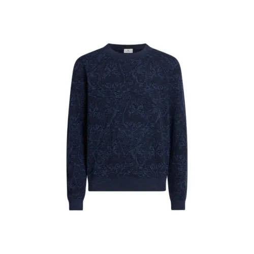 ETRO Мужские Синие Свитера
