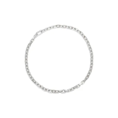 Empress 47 Concept Белое золото с медным покрытием ожерелья унисекс