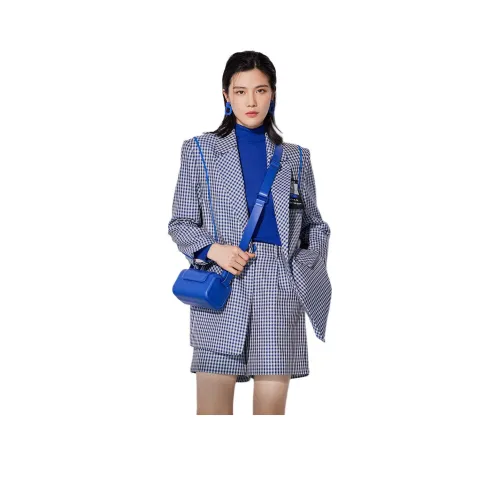 BBLLUUEE Бизнес-костюм женский маленький синий