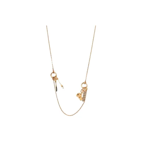 VERSACE Металлические ожерелья Золото Мужской