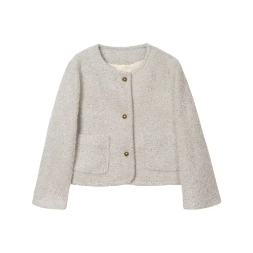 FAWENXIANGZI Вельвет Feel Пальто Женское