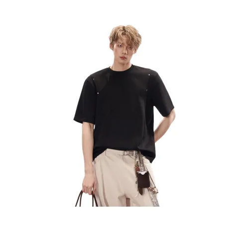 PISYPOX Черная унисекс футболка