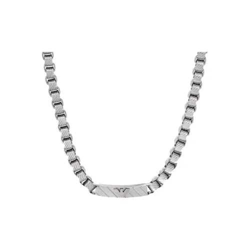 EMPORIO ARMANI Ожерелья из нержавеющей стали Мужской