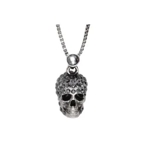 Alexander McQueen Brass Necklaces Серебряный Унисекс