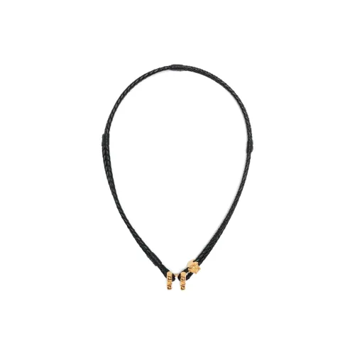 VERSACE Металлические ожерелья Черный Мужской