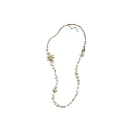 CHANEL 2024 25 Premium Handcrafted Workshop Металлические ожерелья Женские Золото