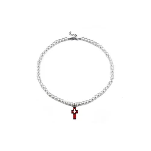 KING OF BLING Сплав Искусственный жемчуг Циркон Ожерелье Мужской