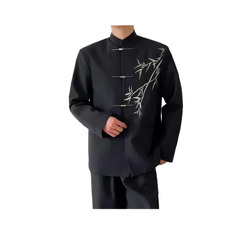 Kung Fu Snake Черный Унисекс Деловые костюмы