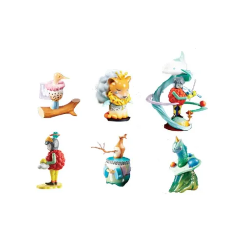 POP MART POP MART Burrow Май Sigh Galaxy 1 Series Слепые коробки Целая коробка 6 шт