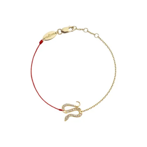 Redline 18K Розовое золото браслеты с алмазами женские золото