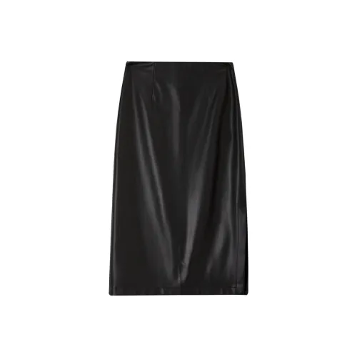 SENTUBILA Кожа Длинная Юбка Женская