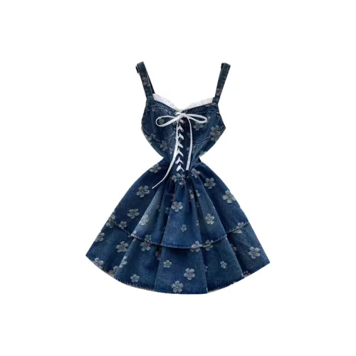 COVT Деним Фиолетовый Женские Слиплатья