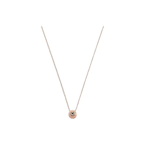 COACH Metal Necklaces Женские Розовое золото