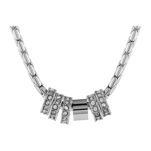 VEODO Титановые стальные цирконовые ожерелья унисекс